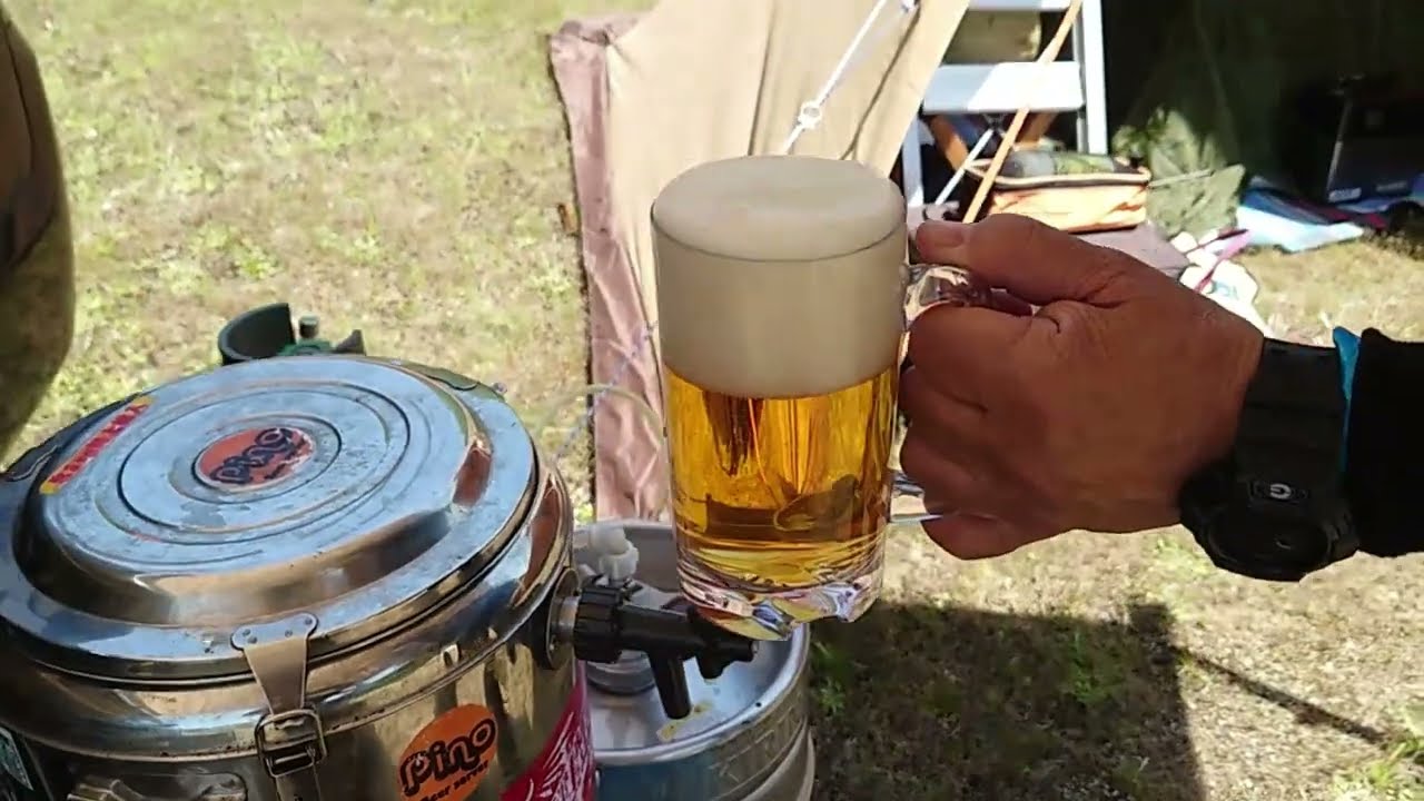 氷冷式ビールサーバー - YouTube