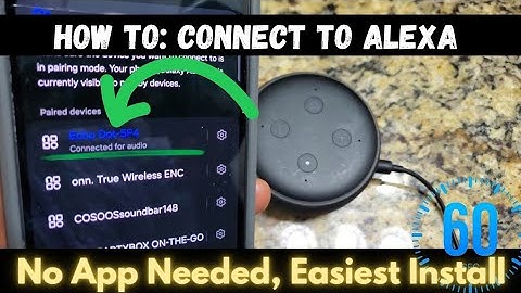 How To: Connect Alexa To Phone WITHOUT The App | Setup Amazon Echo Dot #diy #tutorial #setup
