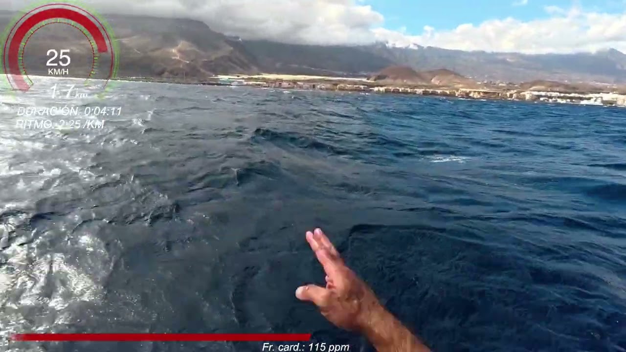 Downwind de 2.5 km en el Puertito de Guimar el 24 de Septiembre de 2025