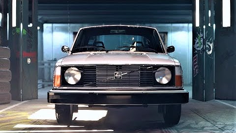 NFS Unbound - Volvo 242 DL 1975 | Engine And Customization Showcase