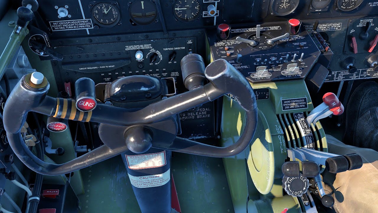 Detailed Cockpit For This Iconic U.S Bomber Next Update (War Thunder)