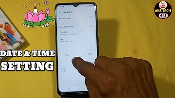 Oppo A16k Time And Date Setting | How To Set Time And Date In Oppo A16k