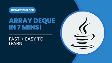 "Java Array Deque Explained with Examples | Tutorial for Beginners"