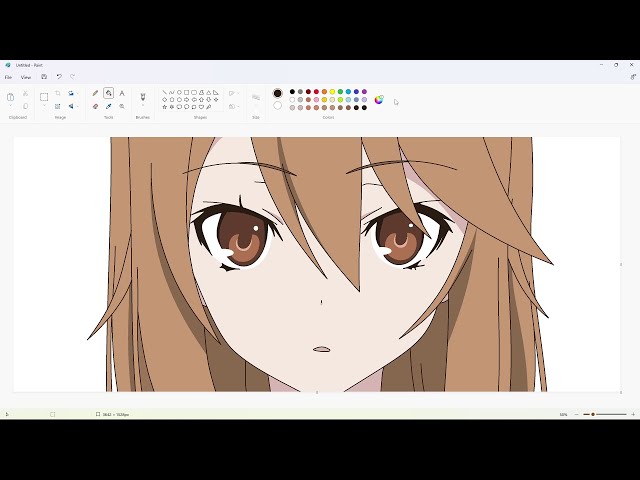 Draw anime in MS Paint [Speed Paint] - Kirito from Sword Art Online on Vimeo