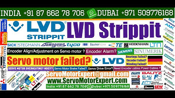 How to checkL VD Strippit CNC Repair Milling Heidenhain servo motor encoder Resolver Drive problem