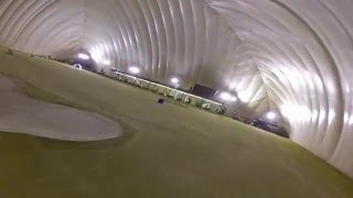 Indoor Drone Flying - White Pines Golf Dome 010716