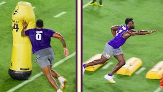 LSU Pro Day HIGHLIGHTS: DEFENSIVE PLAYERS by The Verdin Verdict 1,406 views 1 month ago 14 minutes, 16 seconds