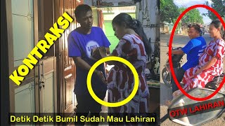 BUMIL KONTRAKSI | Sudah Gak Tahan Pengen Keluar !!