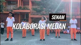 Senam Kolaborasi Medan (Ayo goyang anak Medan!!) II Senam Irama Tipe Medium PJOK XII IPS 2 II