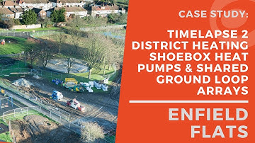 Ground Source Heat Pump Timelapse In Tower Blocks - Phase 2