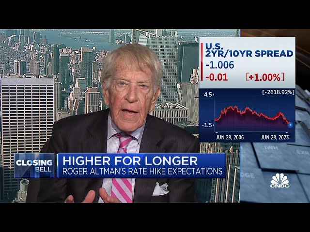 Evercore's Roger Altman: We will see a moderate recession class=