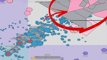 Arras.io multiboxing 4 Sprayer 2 Overlord / Siege mode 34 Wave