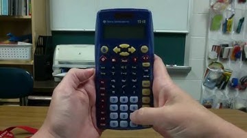 TI 15 Changing Mixed Numbers To Improper Fractions