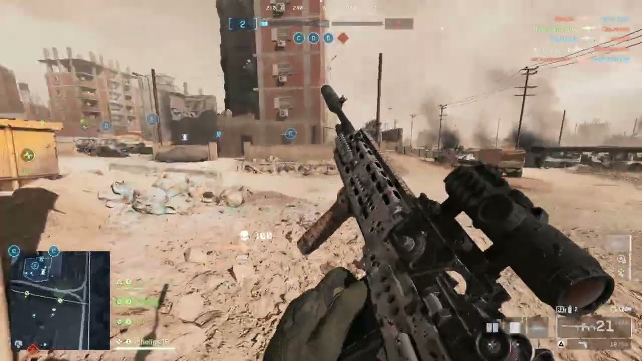 Battlefield 6 Escalation gameplay in NEW SOBEK CITY. ( The DMR is Broken )