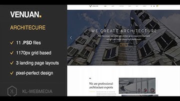 Venuan - Architecture PSD template | Themeforest Website Templates and Themes