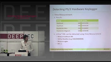 Detecting Hardware Keyloggers