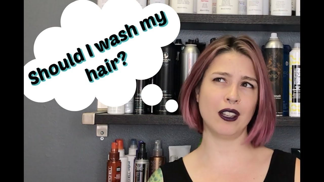 Clean or Dirty Hair Before Your Hair Appointment? - YouTube