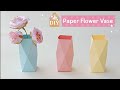 HOW TO MAKE EASY PAPER VASE..