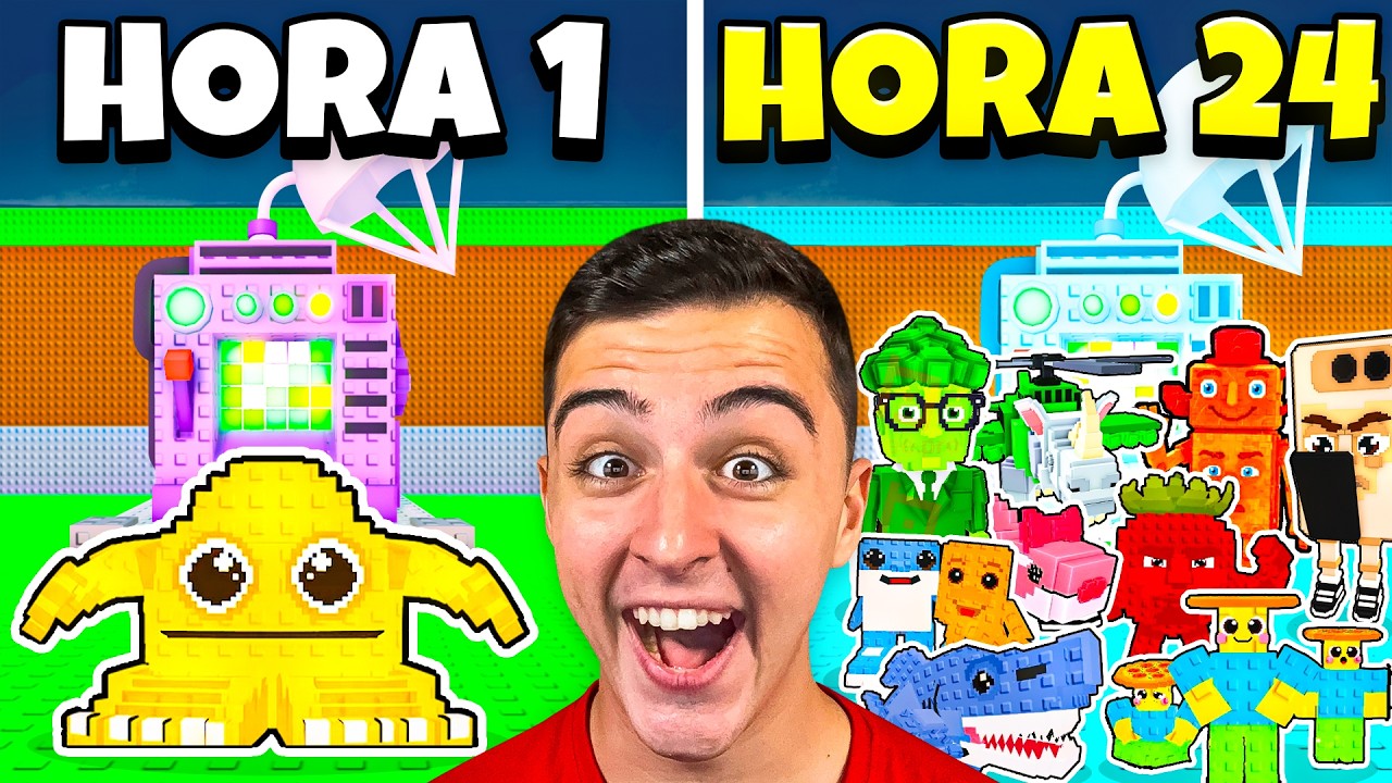 24 HORAS CRAFTEANDO BRAINROTS en ROBLOX 😱🔥 (ESPECIAL 1 MILLÓN)