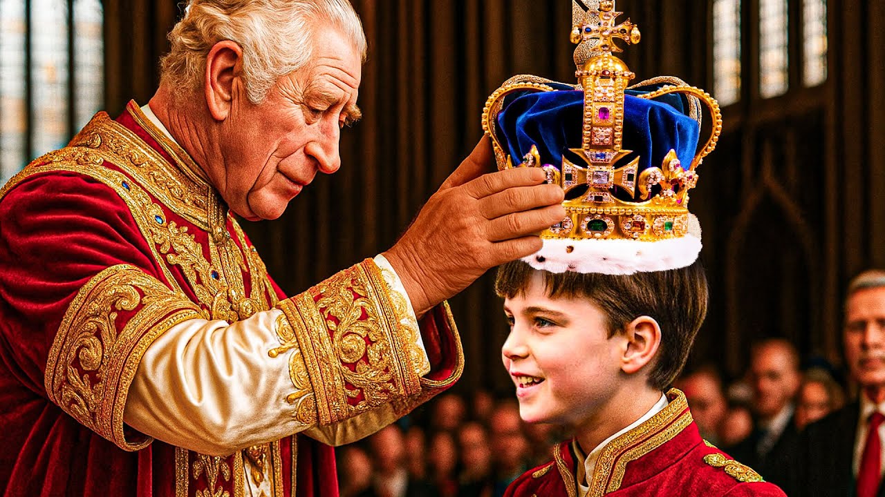 Prince Louis FINALLY Gets Rare Royal Title From King Charles at French State Banquet – Insane!
