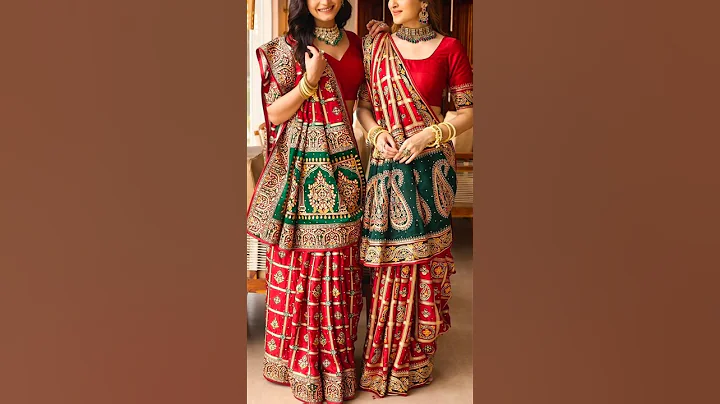 ❤️✨Beautiful designer partywear latest fancy unique saree #designer #partywear #fancy #saree