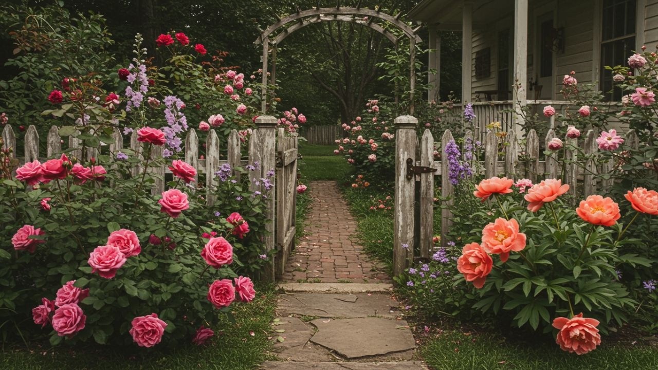 13 Vintage Flower Ideas | Bring Back Rustic Front Yard Charm in