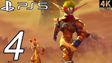 JAK 3 PS5 Gameplay Walkthrough Part 4 FULL GAME 4K 60FPS - No Commentary