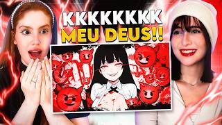 REACT | PAGAR COM O CORPO ( ͡° ͜ʖ ͡°) - ZUEIRA ANIME | CR Reacts