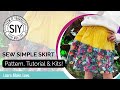 Make a Simple Skirt from Fat Quarters &amp; FREE Pattern!