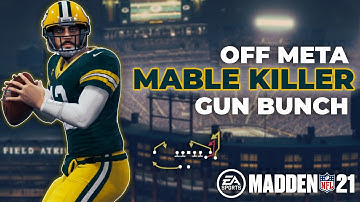 Unique Bunch Route Combination DESTROY Max Coverage Defenses. | Madden 21