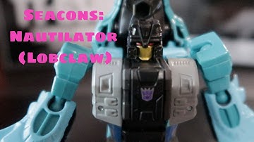 UNBOXING! Seacons Nautilator (Lobclaw) | Transformers Generations Selects