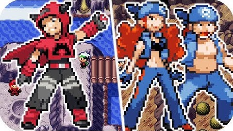 Pokémon Emerald - All Team Magma/Aqua Admin Battles (1080p60)