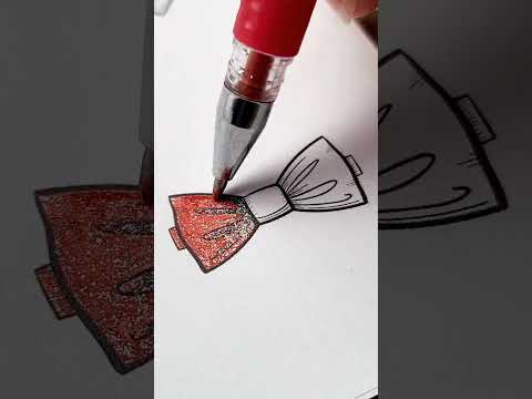 Blending Soucolor Glitter Gel Pens - Coloring Book: Pocket Doodles By Julianne Colors Satisfying