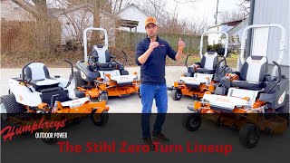 Stihl Zero Turn Product Lineup