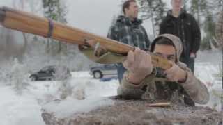 Shooting Mosin and Lakefield Mark II