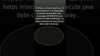 #shorts || what is JDK,JRE,JVM?||   Differences in jdk,jre,jvm || Java programing language