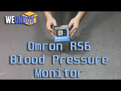 Unboxing Omron RS6 Wrist Blood Pressure Monitor