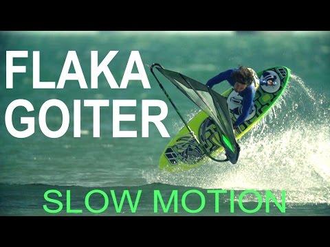 FLAKA - GOITER | Extreme Slow Motion Windsurfing [480 FPS]