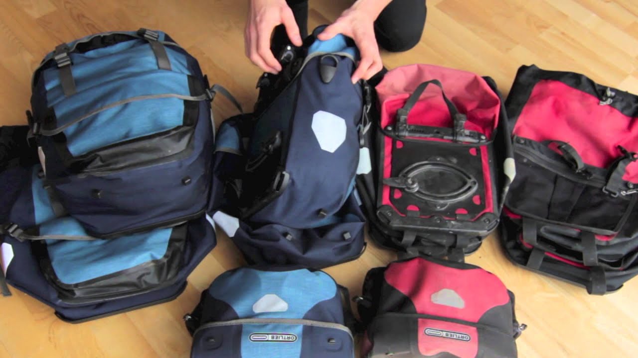 ORTLIEB bike panniers - OLD vs. NEW comparison