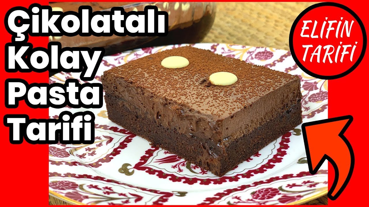 Kolay Çikolatalı Pasta Tarifi – Kolay Çikolatalı Pasta Nasıl Yapılır ? #çikolata #pasta