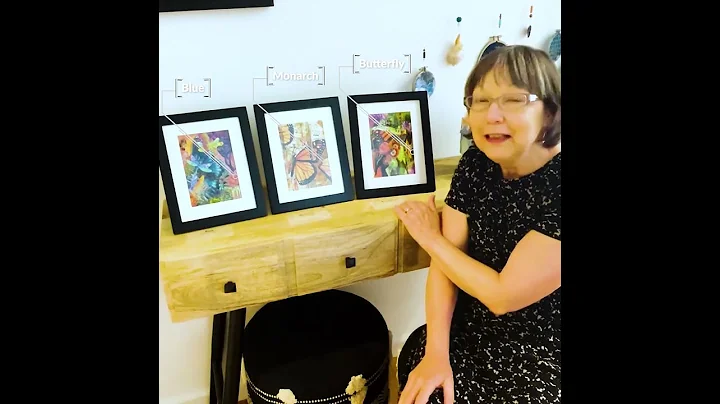 One Minute Crit: Blue, Monarch & Butterfly by Barb...
