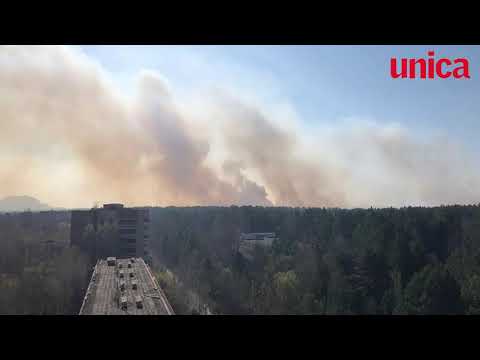 Ce se întâmplă cu norul de fum din incendiu de la Cernobîl? Va afecta sau nu România?