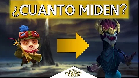 ¿Cuánto mide Jinx?