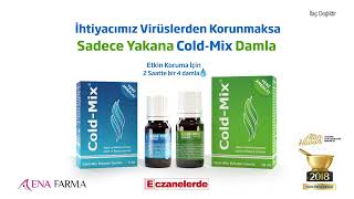 Coldmix Ile Derin Bir Nefes Amaç Virüs Ve Bakterilerden Korunmaksa Yakana Cold-Mix Damla