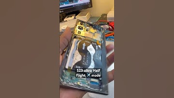 S23 ultra Half flight ✈️ mode problem