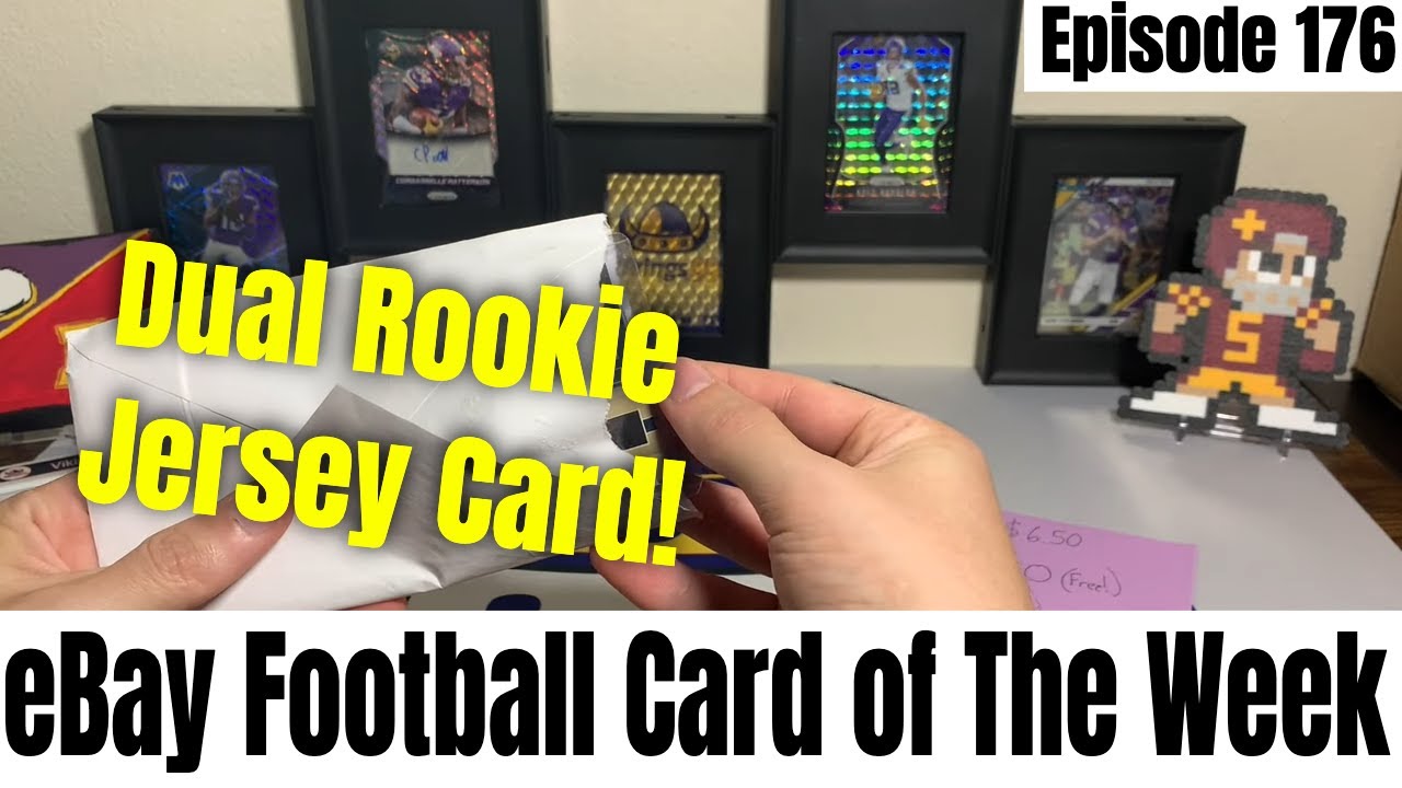 Only $6.50 For This Dual Rookie Jersey Card! Episode 176 of eBay ...