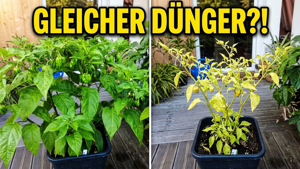 Chili-Pflanzen im Vergleich: Warum einige deutlich besser tragen