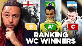 RANKING EVERY WORLD CUP WINNER FROM 1930-2022! (TIERLIST) RANKING EVERY WORLD CUP WINNER FROM 1930-2022! (TIERLIST)
