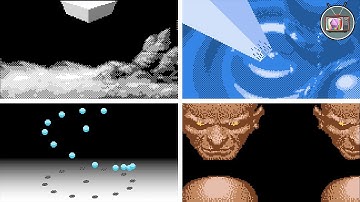 Second Reality OMG CGB by Mills (2014) | Nintendo Game Boy Color Demo