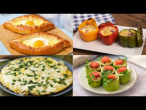 4 delicious recipe ideas for a different dinner than usual!
